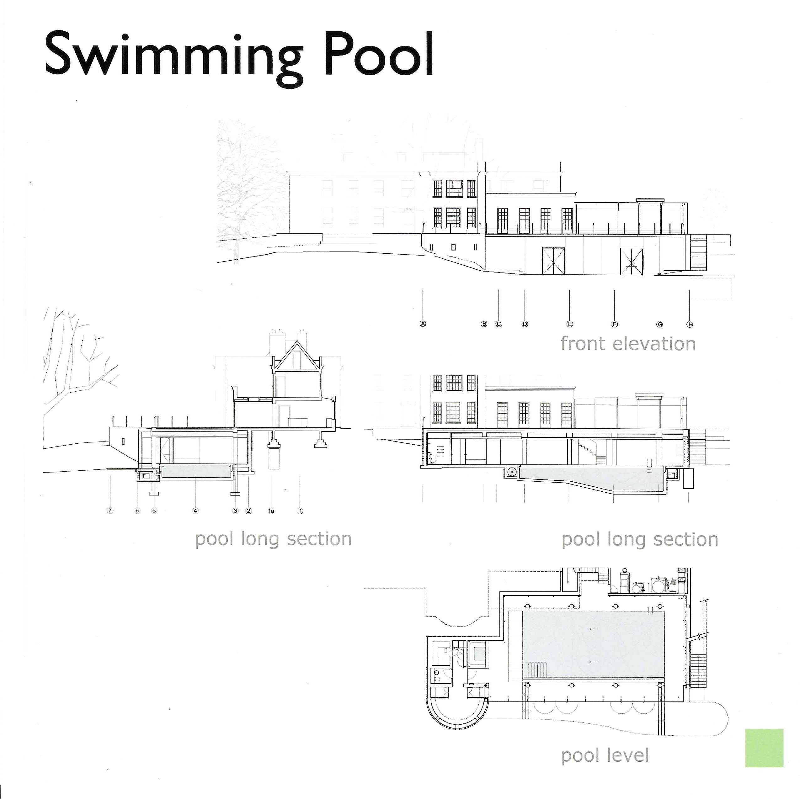 house and pool plans